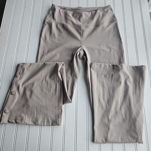 Velocity Brown/Tan Active Stretch Zoey Flare Pant Womens Medium